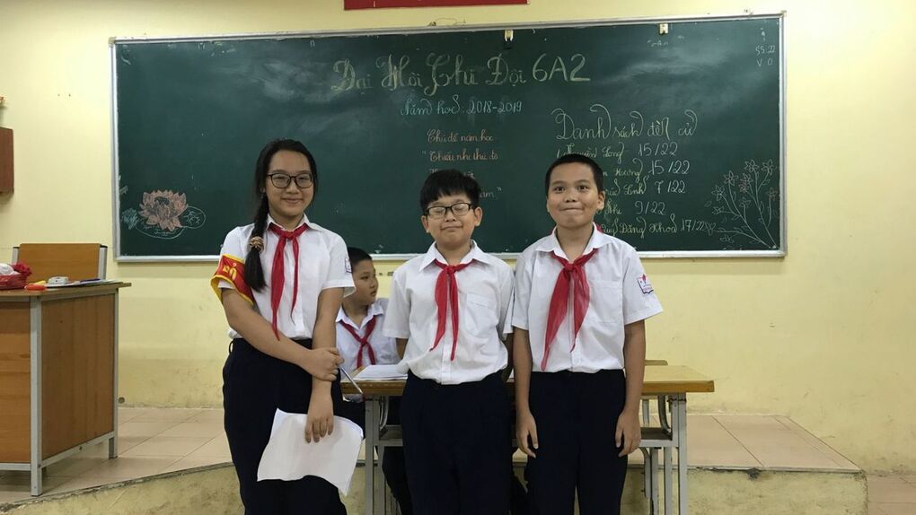 ĐẠI HỘI CHI ĐỘI - ĐẠI HỘI LIÊN ĐỘI TRƯỜNG THCS THỐNG NHẤT