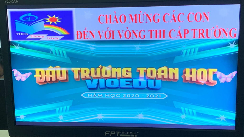 Trường THCS Thống Nhất thông báo kết quả vòng thi cấp Trường -  Đấu trường Toán học quận Ba Đình