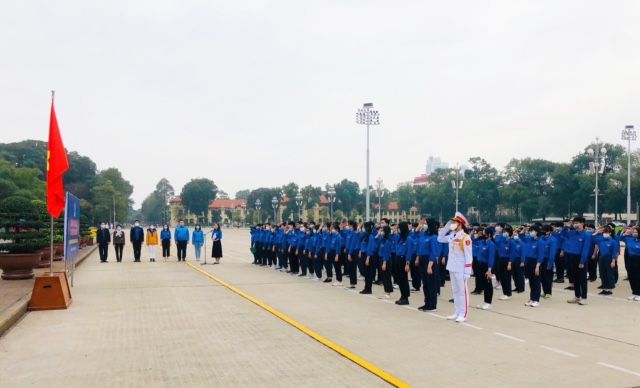 Thanh niên ưu tú trường THCS Thống Nhất được vinh dự trở thành Đoàn viên TNCS Hồ Chí Minh