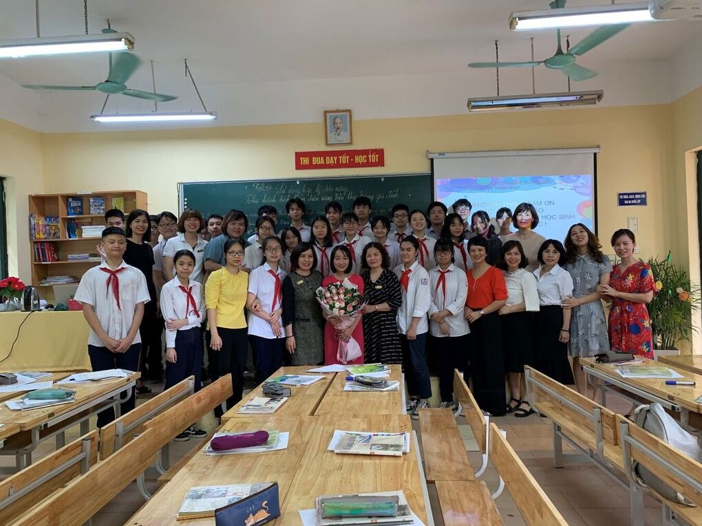 Cô giáo Nguyễn Thị Thảo hoàn thành xuất sắc tiết thi giáo viên dạy giỏi cấp Quận năm học 2020 – 2021