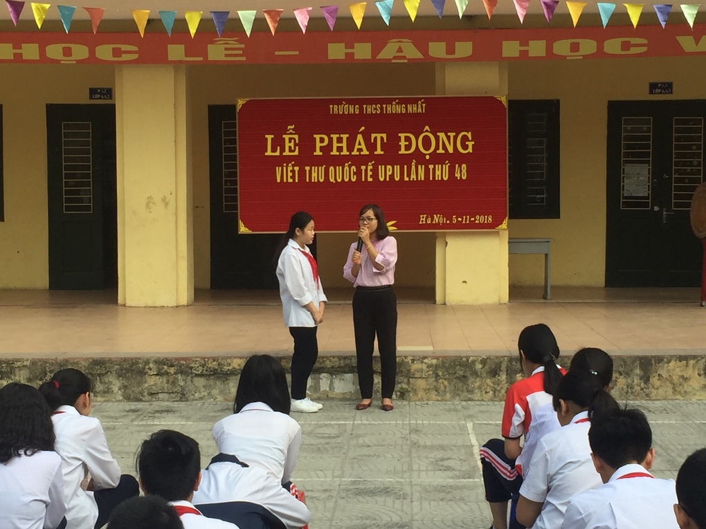 Viết thư Quốc tế UPU lần thứ 48  Chủ đề “Hãy viết một bức thư về người hùng của em”