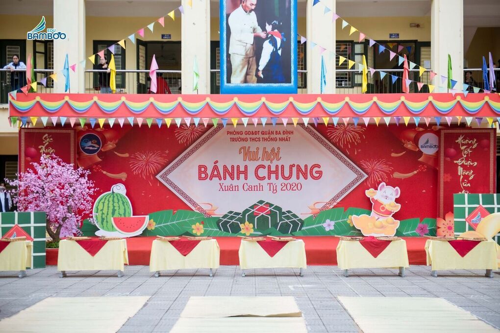 TRƯỜNG THCS THỐNG NHẤT VUI HỘI BÁNH CHƯNG 2020