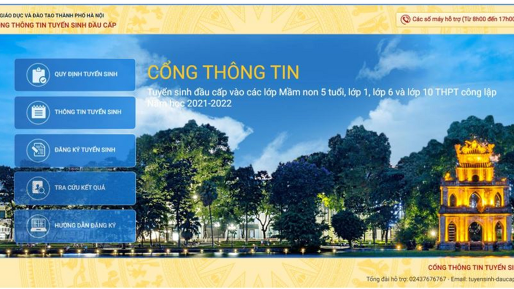 Trường THCS Thống Nhất hướng dẫn Phụ huynh học sinh đăng kí tuyển sinh trực tuyến vào lớp 6 năm học 2021 - 2022