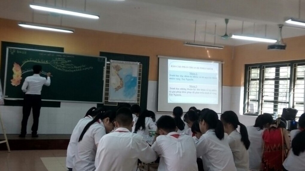 HƯỞNG ỨNG HỘI THI GIÁO VIÊN DẠY GIỎI CẤP QUẬN NĂM HỌC 2018 - 2019
