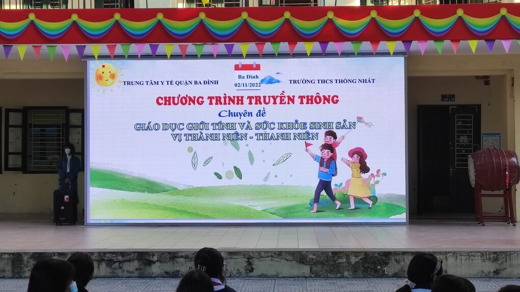 Giáo dục sức khỏe sinh sản - giới tính cho trẻ vị thành niên