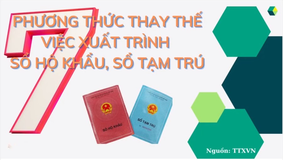 7 phương thức thay thế sổ hộ khẩu, sổ tạm trú khi giấy tờ này hết giá trị
