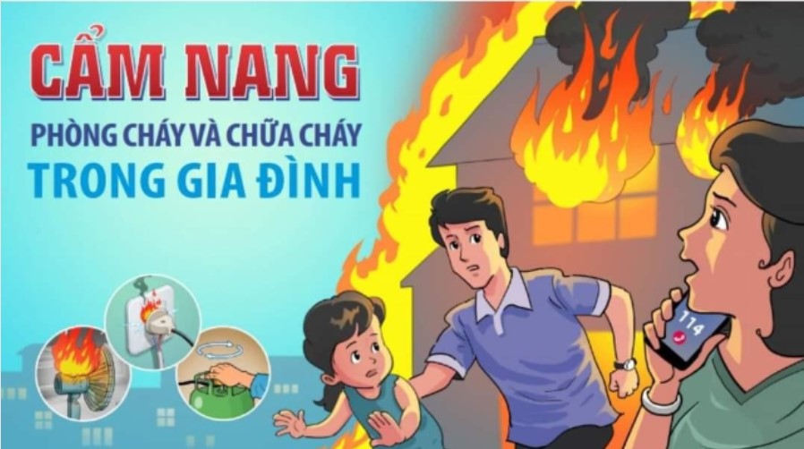 Cẩm nang Phòng cháy, chữa cháy và thoát nạn trong gia đình