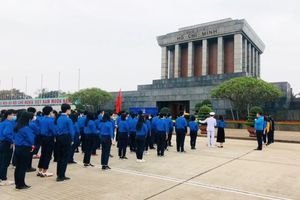 Kết nạp đoàn viên mới của Trường THCS Thống Nhất