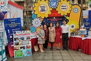 Trường THCS Thống Nhất tham gia ngày hội CNTT Quận Ba Đình lần thứ V năm 2021