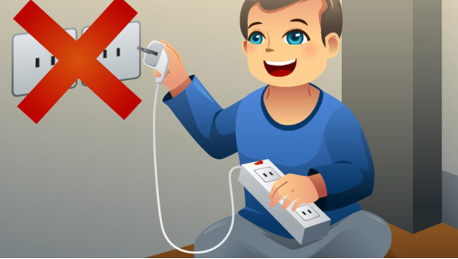 Mẹo để trẻ tránh xa ổ cắm điện