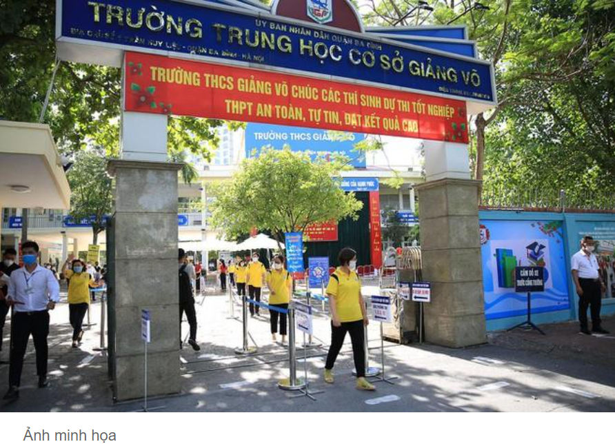 Hà Nội: Tạo điều kiện thuận lợi cho thí sinh và người thân ở các điểm thi