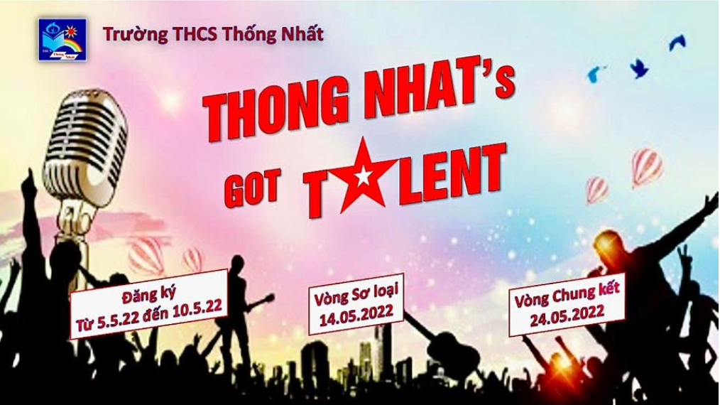 Kế hoạch tổ chức cuộc thi “THỐNG NHẤT’S GOT TALENT 2022”