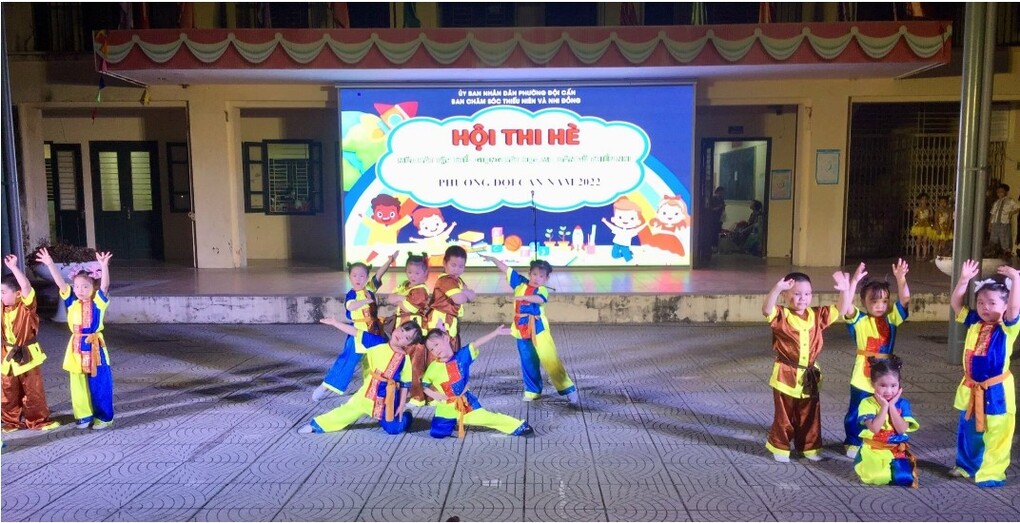 Hội thi hè thiếu nhi phường Đội Cấn năm 2022