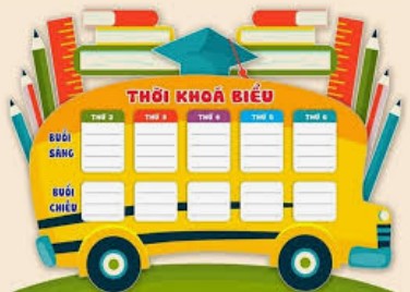 Thời khóa biểu áp dụng từ 06/02/2023