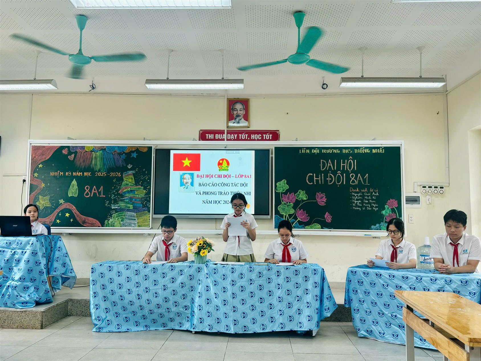 Đại hội Chi đội mẫu 8A1 – Khởi đầu khí thế cho năm học 2025 – 2026