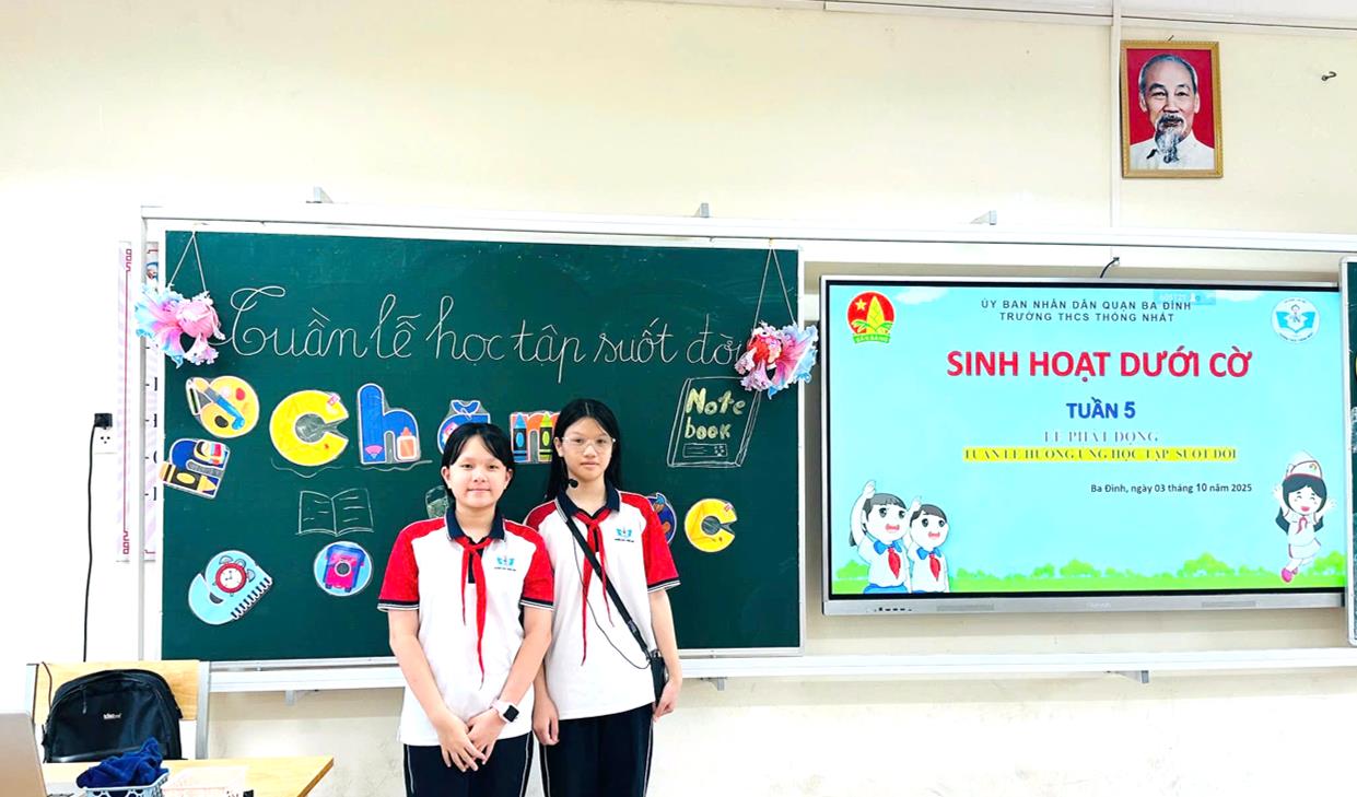 Trường THCS Thống Nhất phát động “Tuần lễ học tập suốt đời năm 2025”