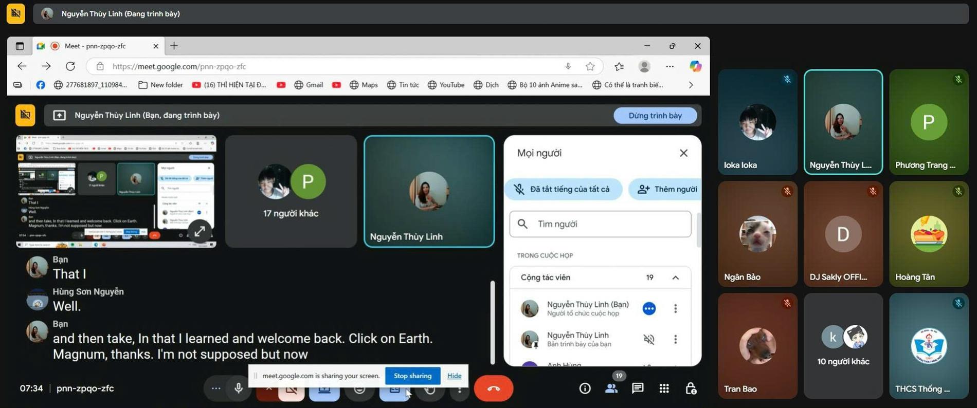 Trường THCS Thống Nhất chủ động dạy học trực tuyến ứng phó ảnh hưởng của cơn bão số 11