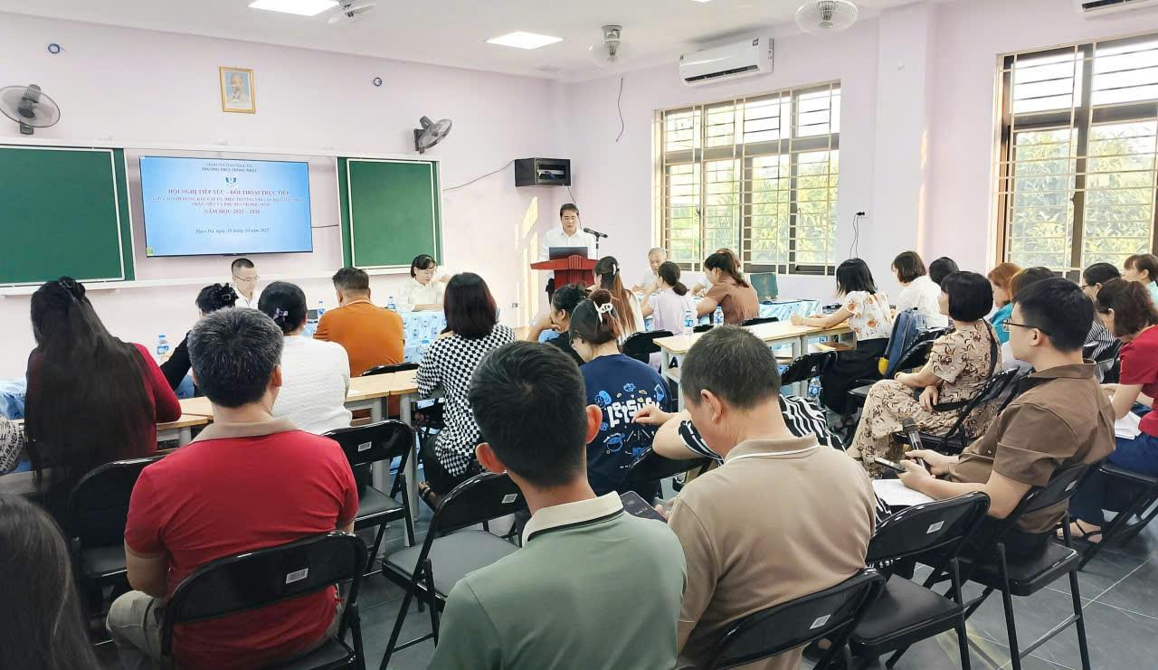 THCS Thống Nhất tăng cường an toàn trường học, phòng chống bạo lực học đường