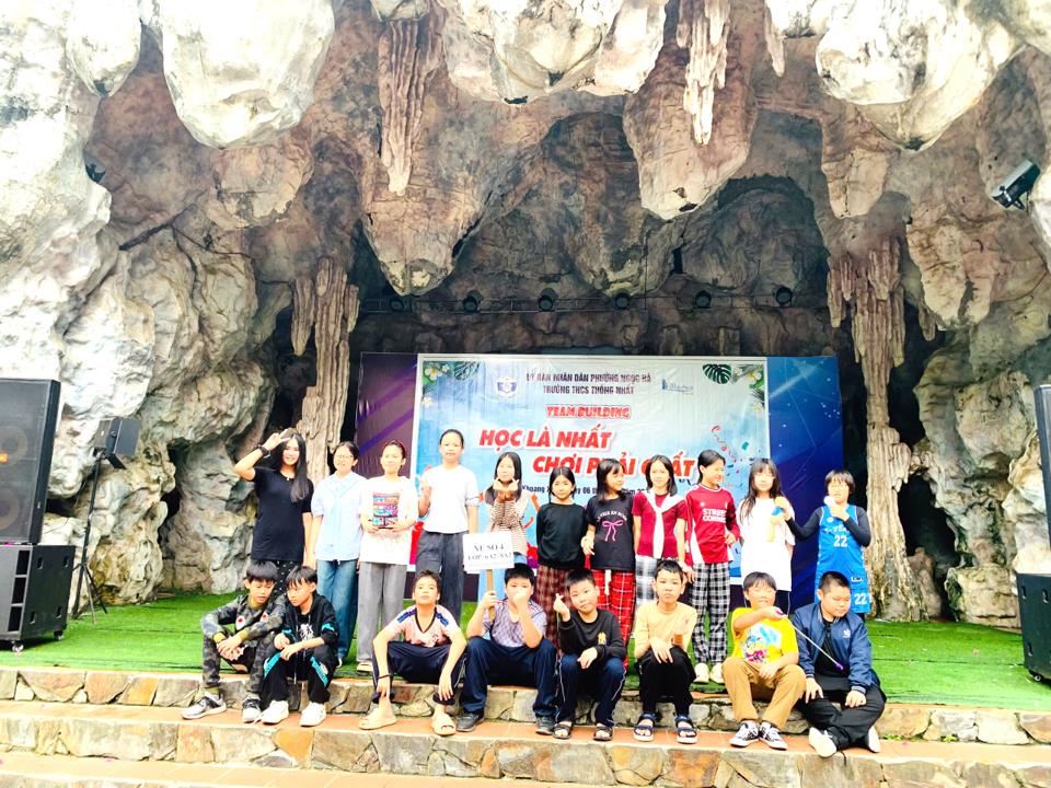 Trải nghiệm đáng nhớ của học sinh trường THCS Thống Nhất tại khu du lịch Khoang Xanh – Suối Tiên