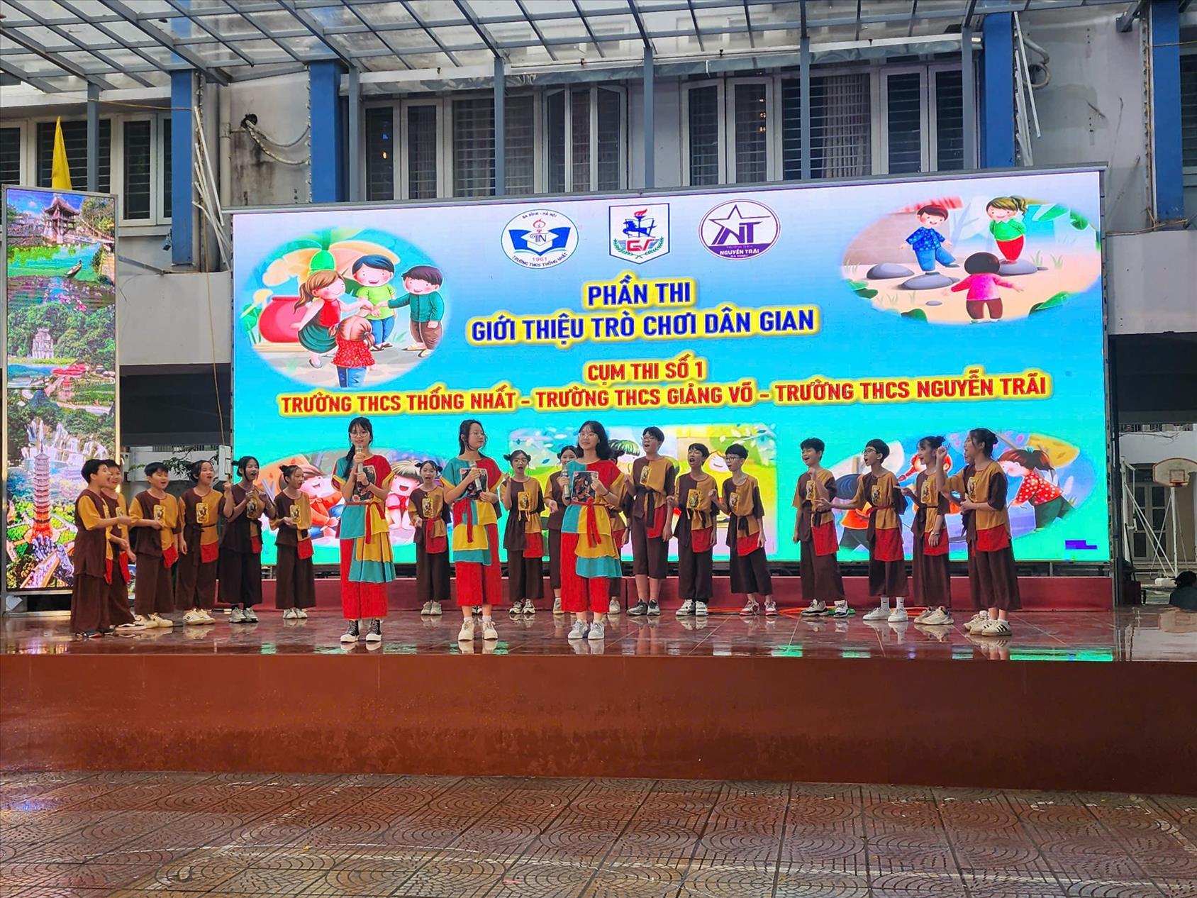 Trường THCS Thống Nhất giành Giải Nhì Hội thi “Sứ giả du lịch” Ba Đình năm học 2024-2025