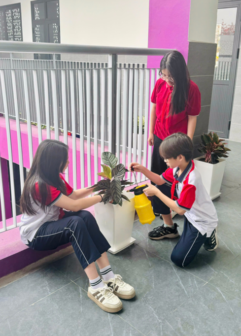 Trường THCS Thống Nhất phát động ngày cao điểm “Chiến sĩ nhí xây dựng trường học Sáng – Xanh – Sạch – Đẹp”
