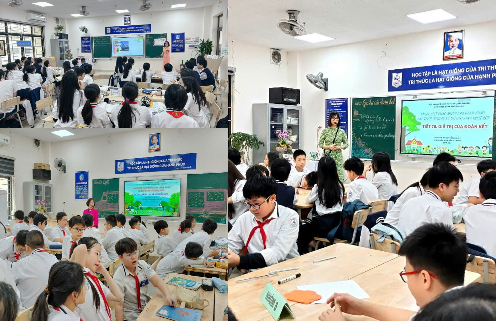 Giáo viên trường THCS Thống Nhất gặt hái thành công tại Hội thi Giáo viên dạy giỏi quận Ba Đình năm học 2024-2025