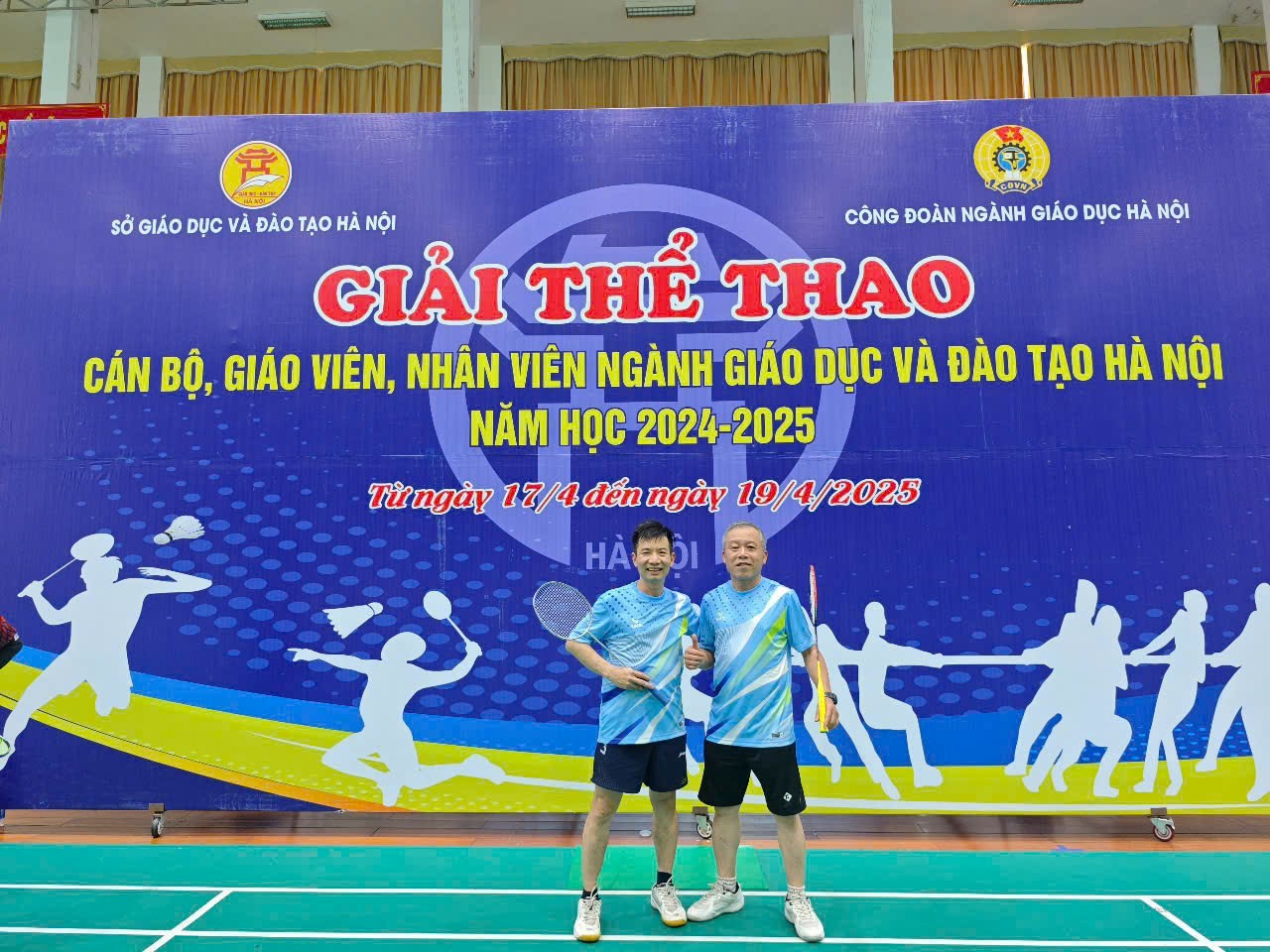 Thầy giáo Nguyễn Việt Quốc – Gương mặt tiêu biểu trong phong trào TDTT của trường THCS Thống Nhất