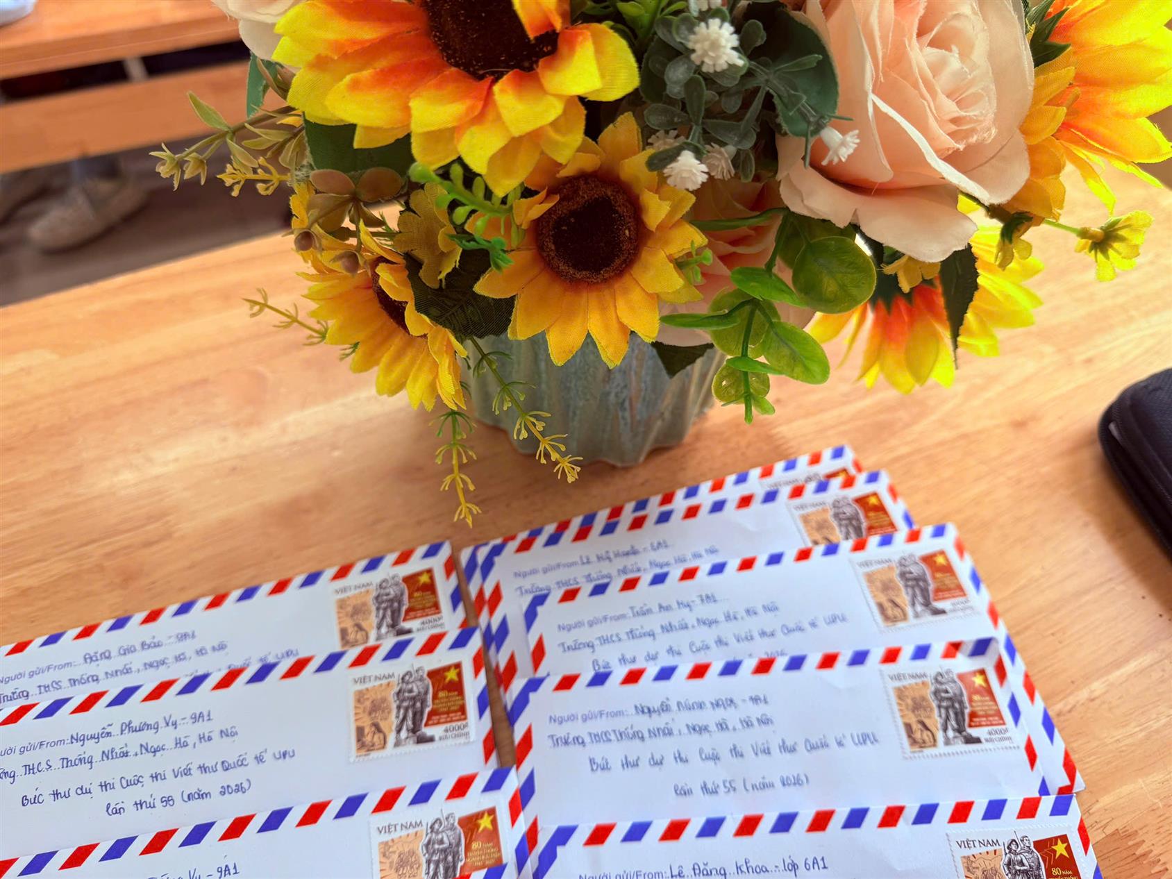 Những cánh thư đầu năm gửi trọn hi vọng – trường THCS Thống Nhất tham gia cuộc thi viết thư quốc tế UPU lần thứ 55 năm 2026