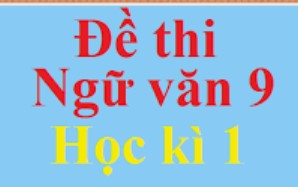 Đề kiểm tra học kỳ I môn Ngữ Văn lớp 9 năm học 2022-2023 quận Ba Đình