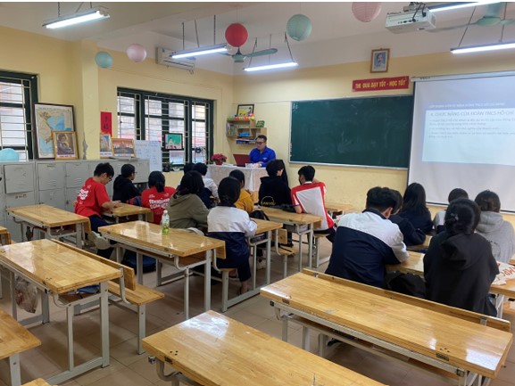 Lớp bồi dưỡng cảm tình đoàn năm học 2022 - 2023