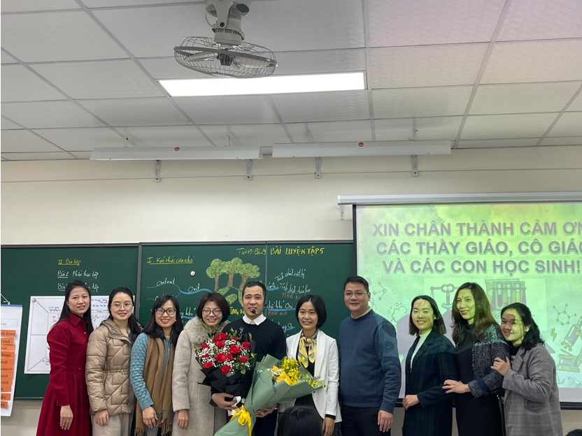 Trường THCS Thống Nhất thành công rực rỡ trong Hội thi giáo viên dạy giỏi quận Ba Đình năm học 2022 – 2023
