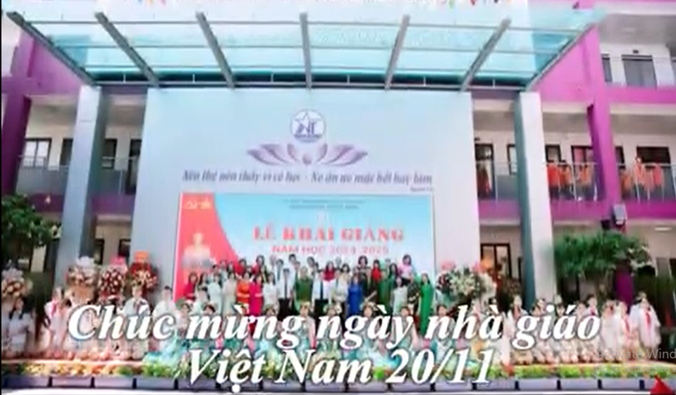 Giới thiệu tác phẩm đạt giải Ba cuộc thi làm phim chào mừng Ngày Nhà giáo Việt Nam của lớp 6A1