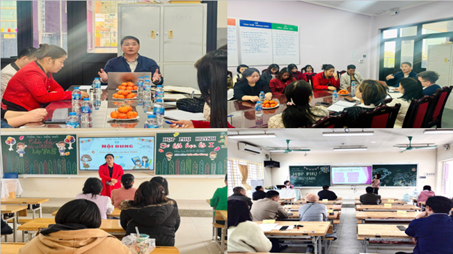 Hội nghị cha mẹ học sinh học kỳ I – kết nối, yêu thương trong giáo dục học sinh
