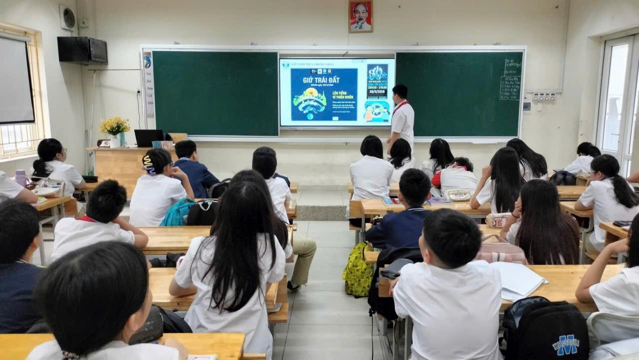 Hưởng ứng Giờ Trái Đất 2026 – Lan tỏa ý thức xanh từ những hành động thiết thực