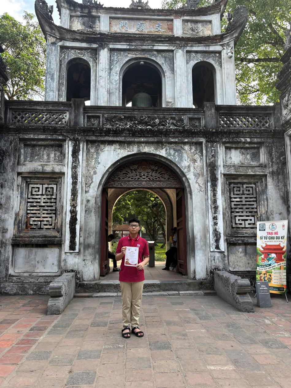 Học sinh trường THCS Thống Nhất đạt Giải Hoàng Giáp tại chung kết “Trạng nguyên nhỏ tuổi” toàn quốc
